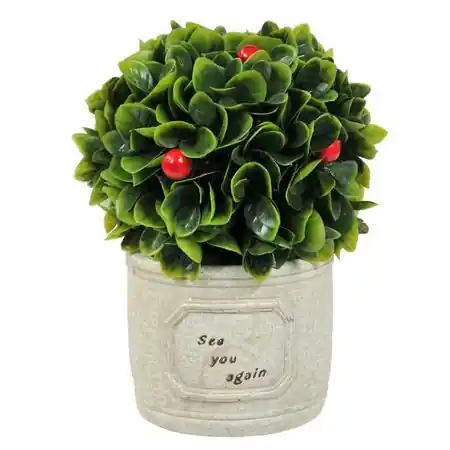 Bonsai artificial decorativ in ghiveci ceramic 19 cm - OEM | Selecție premium