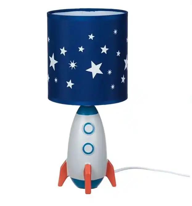 Veioza Nava spatiala 3D,PVC, 40W,30 cm - OEM - Premium
