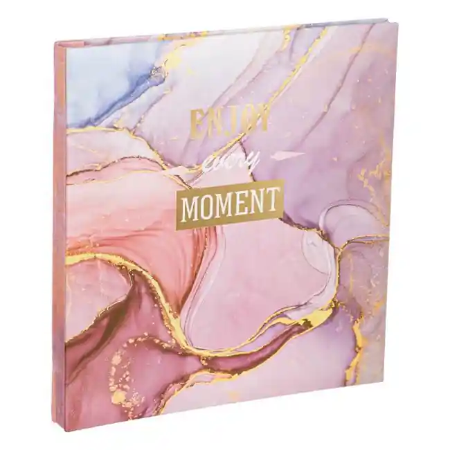 Album pentru poze Enjoy every moment,roz,30 file,22.5x28 cm - OEM | În topul vânzărilor