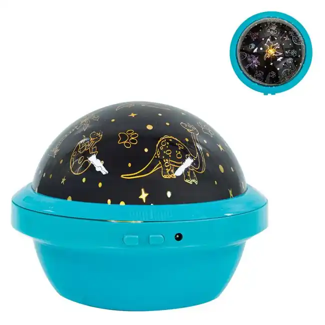 Proiector led Dinozauri cu 3 moduri de lumini,plastic,13x10.5 cm - OEM | Preț promoțional