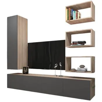 Premium | Set mobilă living Arta Mobilei Living Gray G07 (AM118)