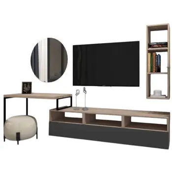 Selecție de top - Set mobilă living Arta Mobilei Living Gray G09 (AM120)