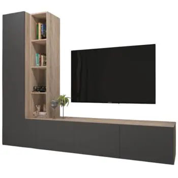 Set mobilă living Arta Mobilei Living Gray G15 (AM126) | Preț de fabrică