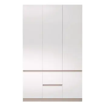 Lansare recentă - Dulap Bayro Harmony 1350x2200x550 cu sertare gri piatra