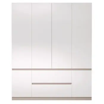 Pentru o perioadă limitată | Dulap Bayro Harmony 1800x2200x550 cu sertare gri piatra