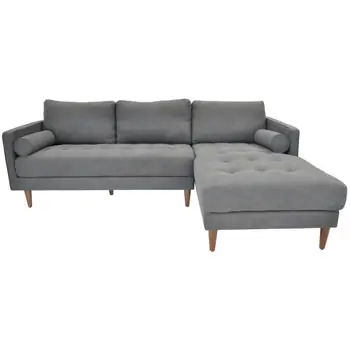 Reducere specială - Canapea Deco City Dreapta Dark Grey