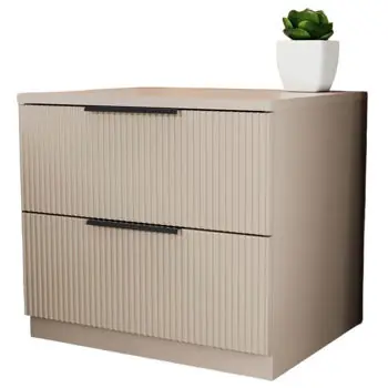 Noptieră Bayro Murano 550x500x450 Positano серый камень - Stoc aproape epuizat