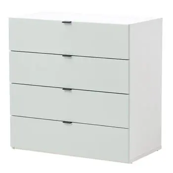 Comodă Fabrik Home Hardy 4 ящика Белый/Глиняный серый - Produs nou