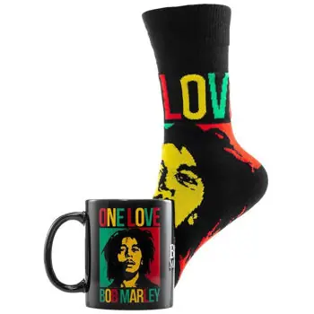 Plasează comanda - Set de suveniruri Pyramid International GP87003 Bob Marley Mug & Sock Set