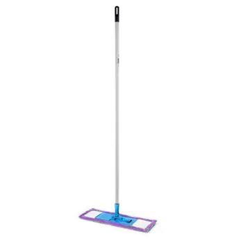 Mop și perie Oti 140967 mop plat Economic cu microfibra + coada metalica (120 cm) | Nu rata oferta