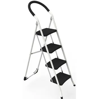 Pentru o perioadă limitată | Scară Sarayli 1614 Practical Lux Mega Metal Ladder (4 Steps)