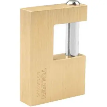 Preț promoțional - Lacăt Tolsen Lacat dreptunghiular 80mm Industrial (55128)