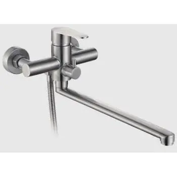 Noutate | Baterie pentru cadă Frap F 2248 (cada git lung) INOX (4270)