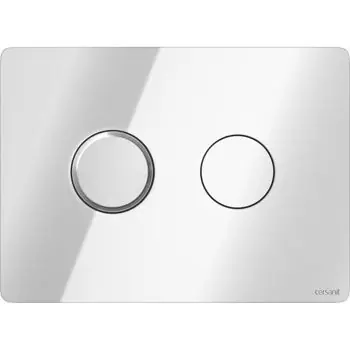 Buton rezervor WC Cersanit Accento Circle пластик хром | Profită de ofertă