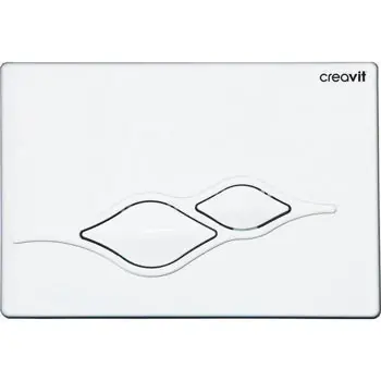 Buton rezervor WC Creavit GP1001.00 white - Reduceri