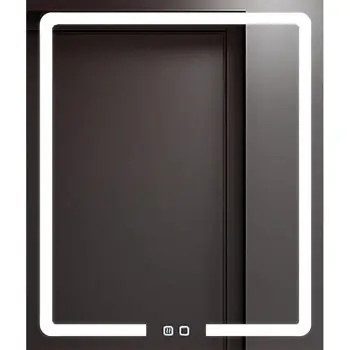 Oglindă baie Bayro Prisma 600x800 LED touch c подогревом | Selecție de top