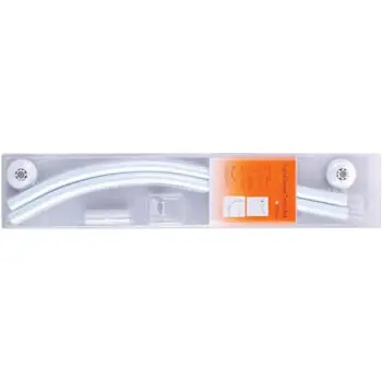 Ofertă exclusivă - Bară pentru perdea de duș miscellaneous 8027A Bara baie din aluminiu, 90x90cm, alba