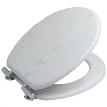 Noutate în gamă - Capac WC Bisk 08222 cu microlift MDF, alb