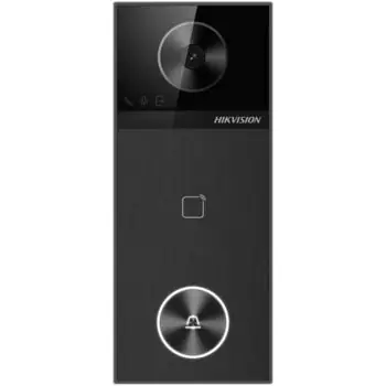 Cantități limitate - Panou de apelare Hikvision DS-KV6114-WBE1 Wi-Fi Interfon