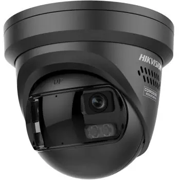 Cameră de supraveghere Hikvision DS-2CD2387G3P-LIS2UY/SL (ColorVu3.0+AcuSense Panoramic Dome 8Mpx 2.8mm) - Gata de expediere