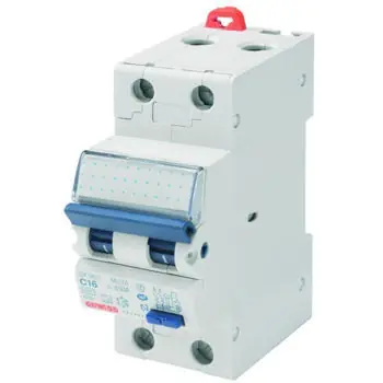 Întrerupător diferențial Gewiss GW94008 Compact RCBO 1P+N C20 | Comandă cu încredere