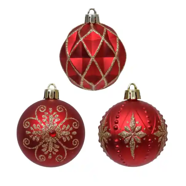 Decoratiuni de Craciun 6 cm 9 buc | În stoc