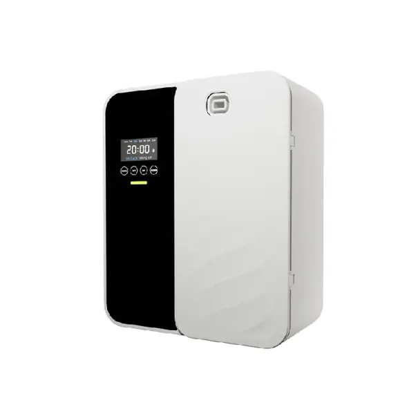 Livrare rapidă - Difuzor de aromă pentru perete 500 ml Funcționare fără apă cu Bluetooth și ecran tactil Alb Pentru camere mari Priză EU Fără găurire în perete