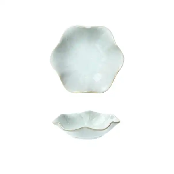 Comandă online | Farfurie ceramică cu model crăpat 11 x 3,1 cm farfurie mică adâncă pentru servirea deserturilor și a preparatelor mici
