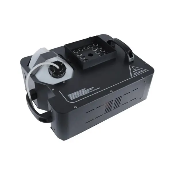Recomandarea clienților - Generator vertical de ceață GVT SM1500L negru 1500 W cu 24 LED RGB și rezervor de 3 l control DMX și telecomandă pentru scene și discoteci