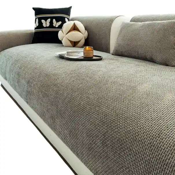 Husă de protecție jacquard pentru canapea Antiderapantă și uni 70 x 150 cm Lavabilă la mașină și universală Pentru toate anotimpurile - Livrare expres