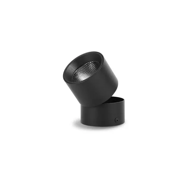 Comandă acum | Lumină LED rotativă montată pe suprafață 15W cilindrică 99x90 mm corp din aluminiu lumină albă neutră iluminat de interior
