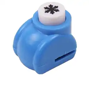 Reduceri | Mini perforator de hârtie în formă de fulg Perforator de hârtie care formează un motiv de fulg Perforator de hârtie pentru copii Perforan pentru copii cu fulg 3 x 2,5 x 3,2 cm
