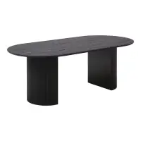 Reducere | Masa din MDF Negru L210xH75cm Boavista