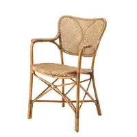 Scaun cu brate din Ratan Maro L63xA54xH86cm Colony Eichholtz - Ultima șansă