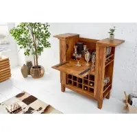 Bar din Lemn masiv de palisandru Maro Sheesham L85/110xH100cm - Cumpără azi