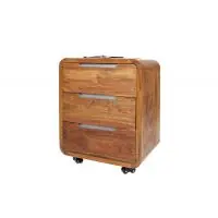 Calitate premium - Dulap pentru birou din Lemn masiv de palisandru Maro Goa L50xH60cm
