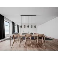 Lustra din Metal Multicolor/Negru L102xH160cm Nimes | Noutate în ofertă