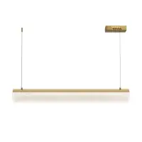 Retur simplu - Lustra din Metal Alama si Alabastru Alb H316.2xL100cm Petra