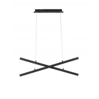 Lustra din Aluminiu Negru H120xL100cm IP20 40W 1428lm 3000k X-LINE - Noutate