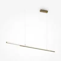 Lustra din Aluminiu Alama H120xL150cm 48W 2200lm 4000k Halo - Selecție de top