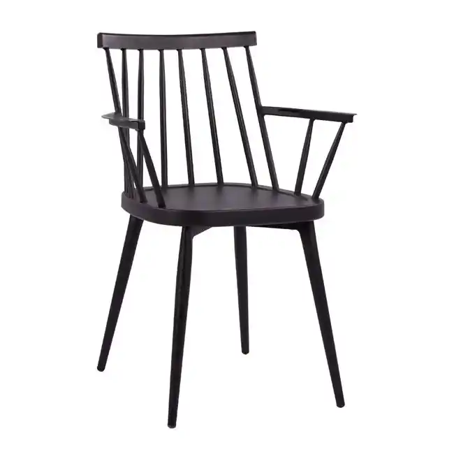 Scaun din aluminiu cu manere, Yvonne, 60x50x82 cm | Ofertă limitată