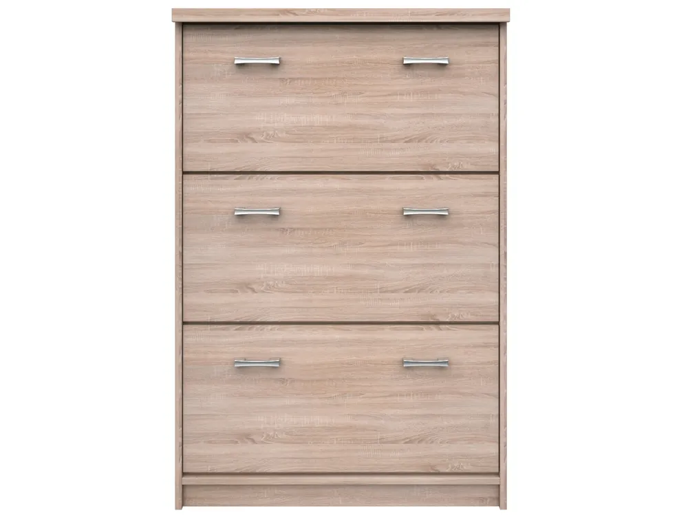 Pantofar stejar sonoma cu 3 sertare, 80x27x121cm - Selecție premium
