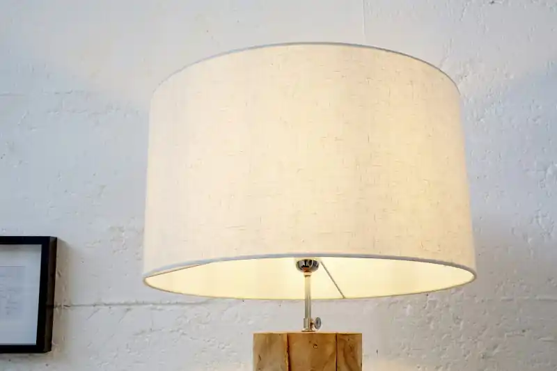 Abajur lampadar, crem, 50x30 cm | Preț de fabrică