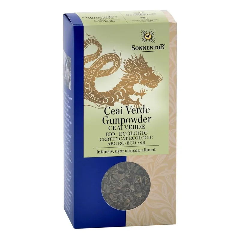 Super ofertă | Ceai Verde Gunpowder 100gr. Sonnentor