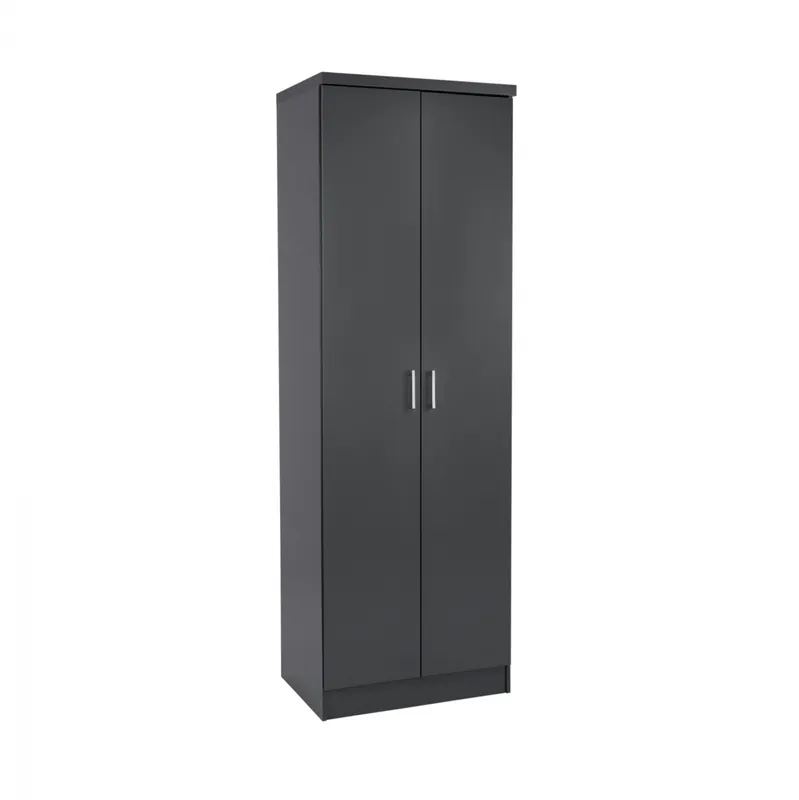 Dulpa pantofi, 6 rafturi, gri inchis, 60x43x180.5 cm - Pentru o perioadă limitată