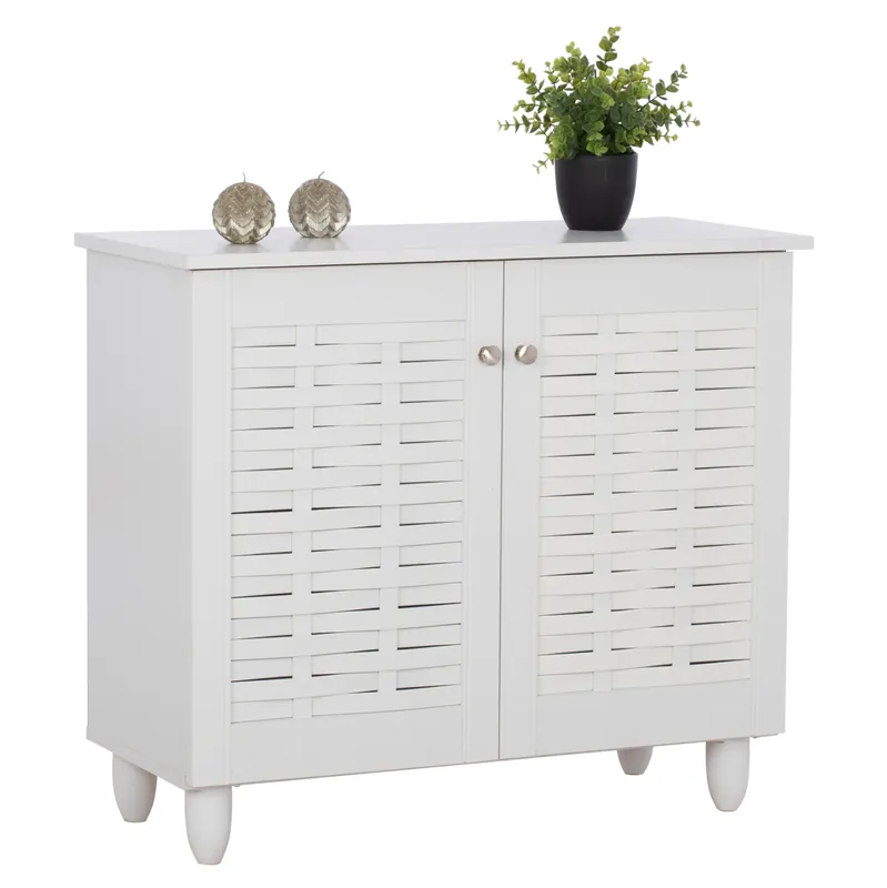 Selecție premium - Dulap pantofi Cassiope, alb, 77x34x67.5 cm