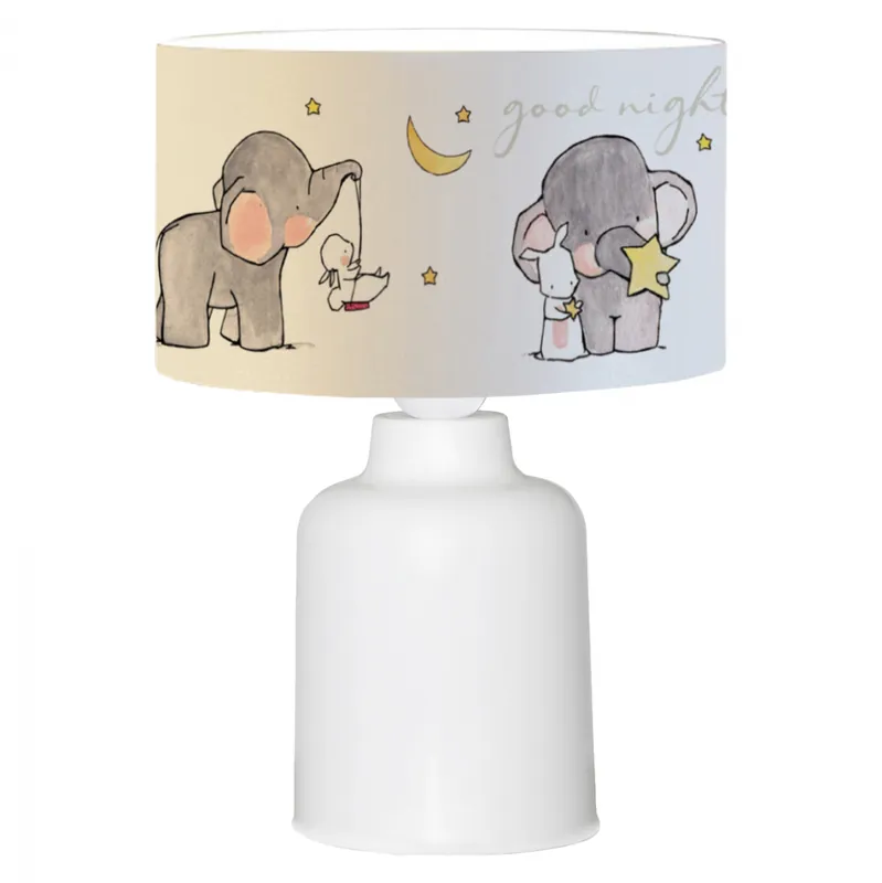 Lampa de masa, design Elefanti, 1xE27/60W, 24x32 cm - Profită de ofertă