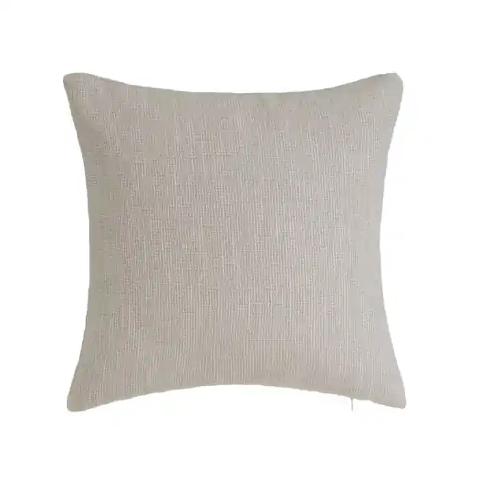 Pernă cu model în carouri din poliester gri 45x45 cm | Produs recomandat