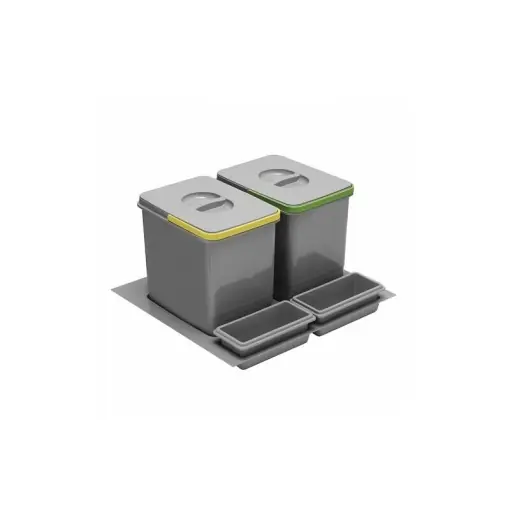 Cos plastic 2x15L corp 600 | Preț special