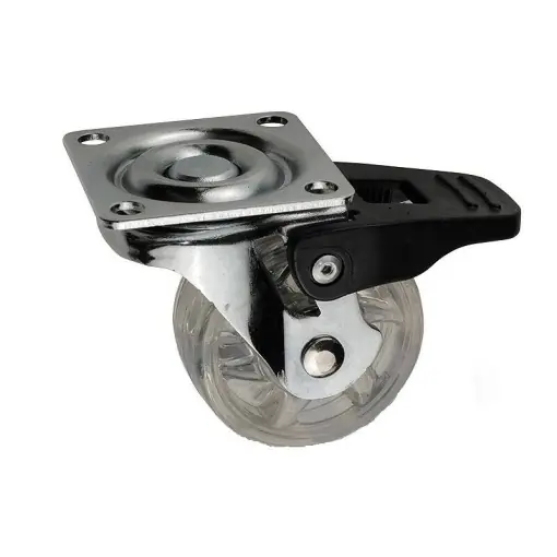 Rola Transparenta D50mm cu Frana | Stoc pe terminate